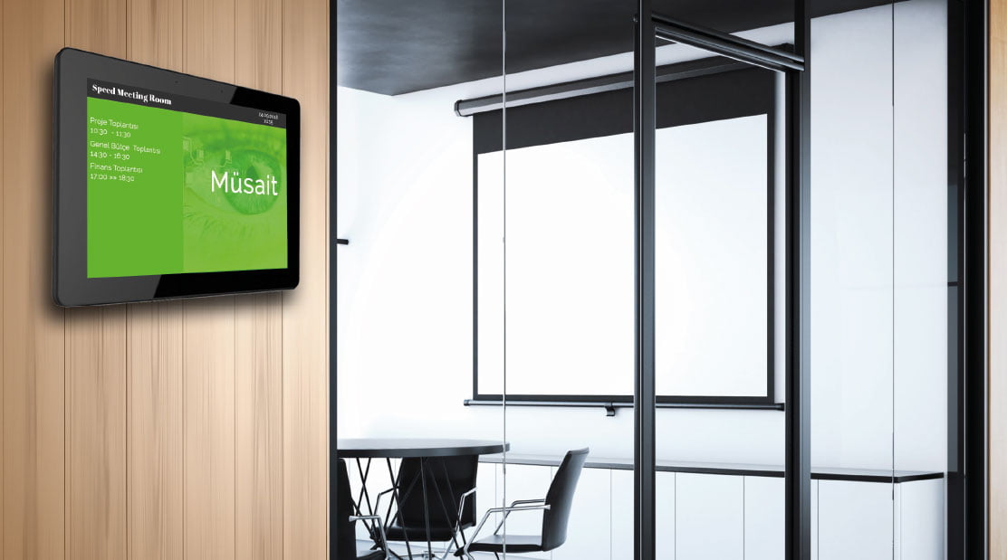 Digital Signage Toplantı odası rezervasyon yazılımı
